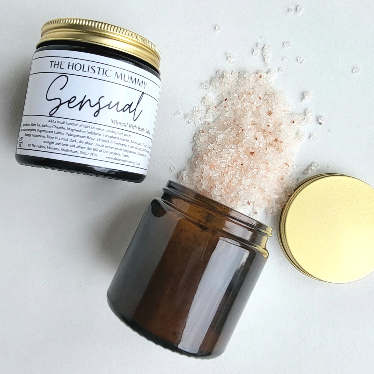 Mini Mineral Rich Bath Salts Jar