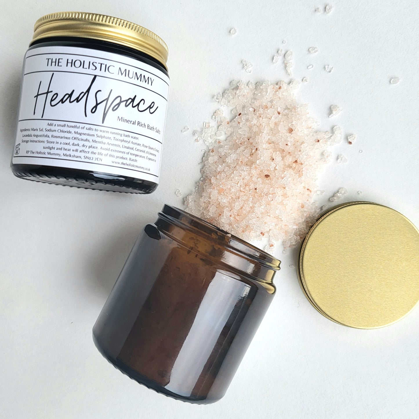 Mini Mineral Rich Bath Salts Jar