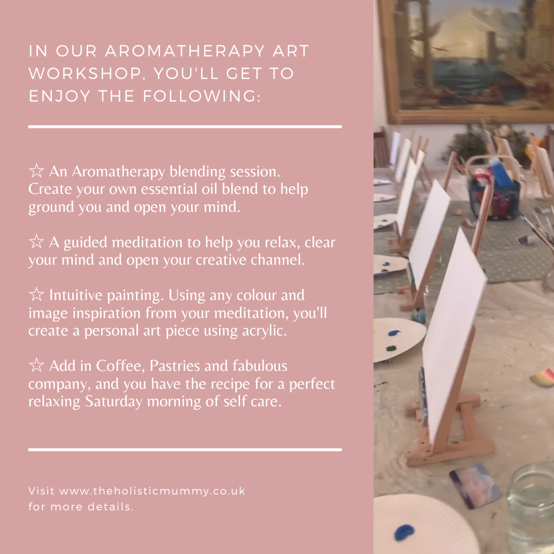 Aromatherapy & Intuitive Art Workshop