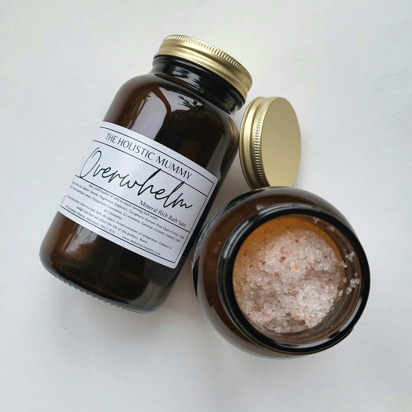 Mineral Rich Bath Salts Jar