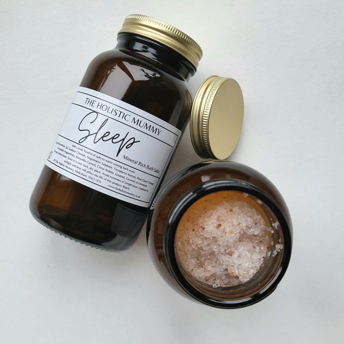 Mineral Rich Bath Salts Jar