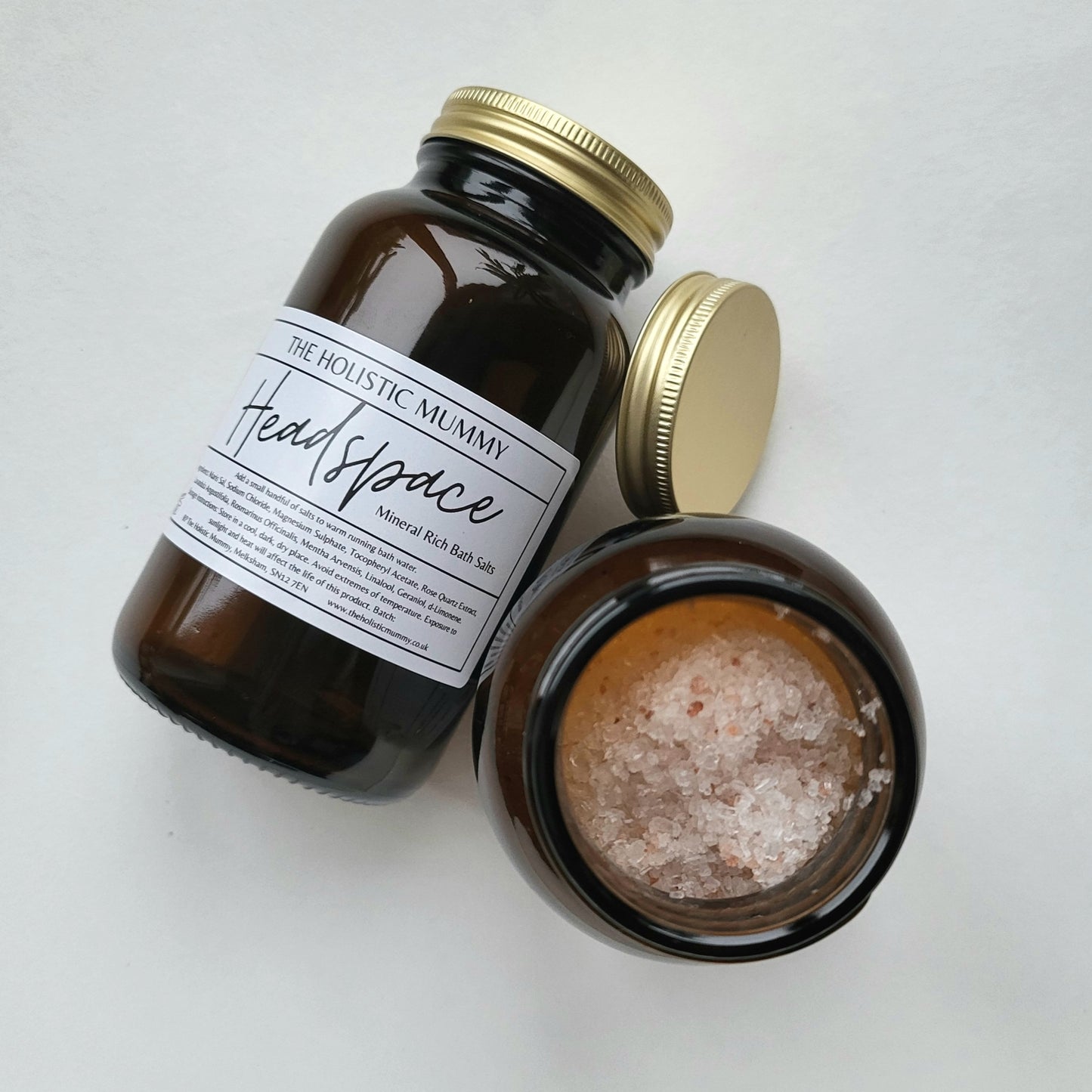 Mineral Rich Bath Salts Jar
