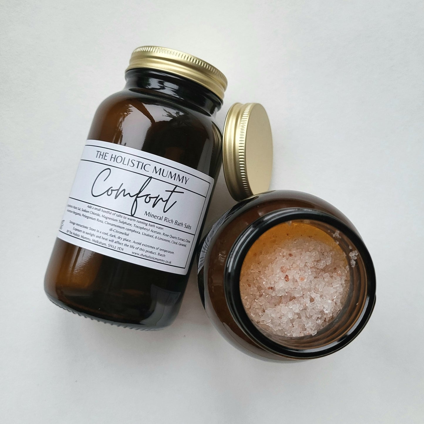 Mineral Rich Bath Salts Jar