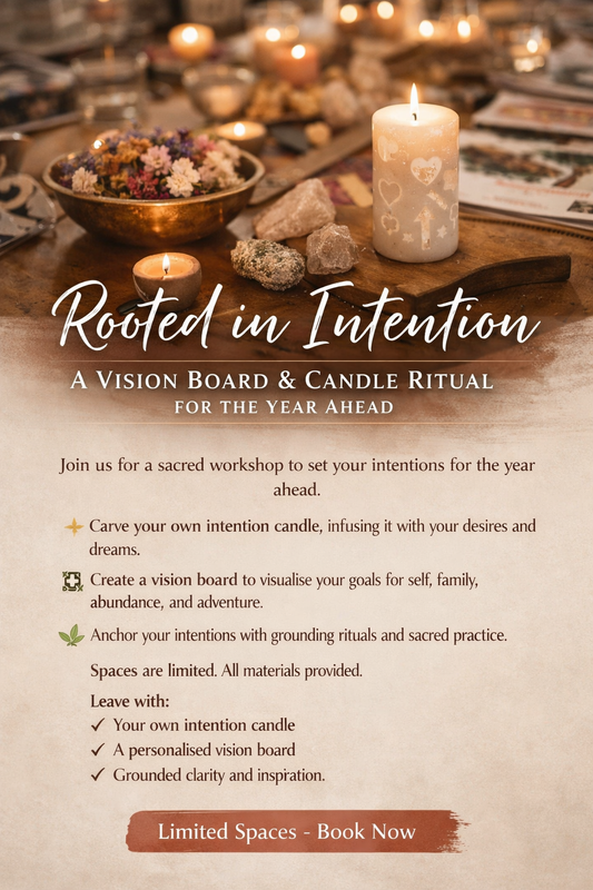 Rooted in Intention - A Vision Board & Candle Ritual for the Year Ahead